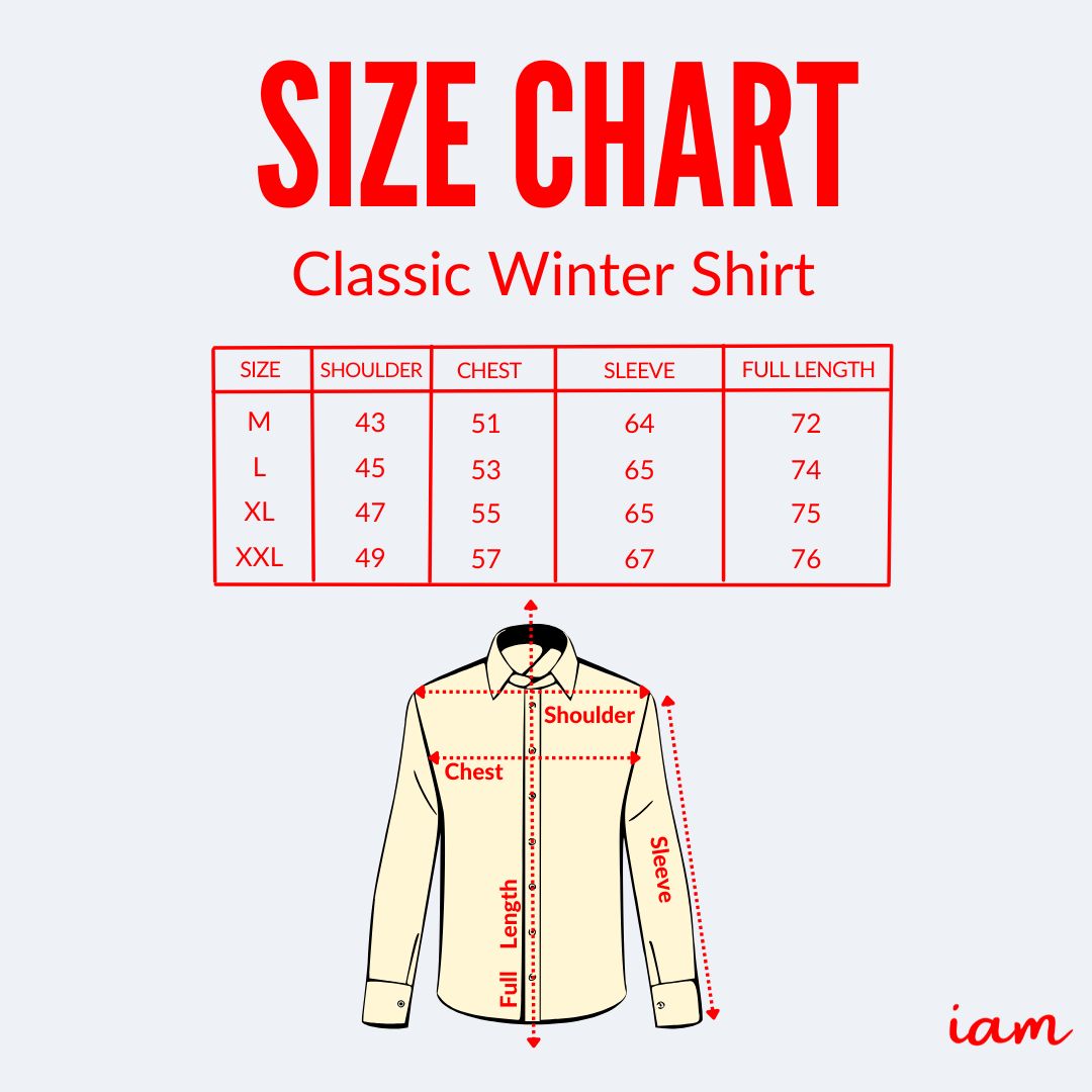 Classic Winter Shirt - Warm & Stylish for Men